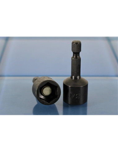 Juego de 10 Destornilladores Magnéticos TEMO 1/2" (13mm) Impacto