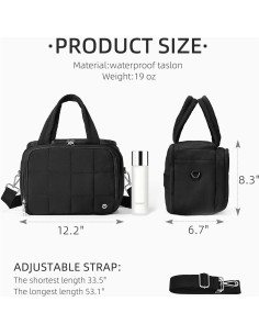 Bolsa de Aseo WESTBRONCO para Mujeres con Organizador de Joyería 2