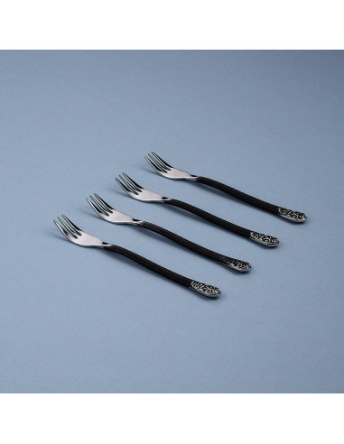Conjunto de Tenedores de Cóctel Gourmet Settings 4 Piezas 14.6 cm