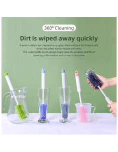 Cepillo de Botellas de Silicona Vadoworld 32.8 cm Azul 2