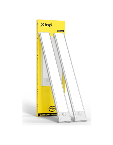 Luces LED Bajo Gabinete Xinp 20cm Recargables Sensor Movimiento