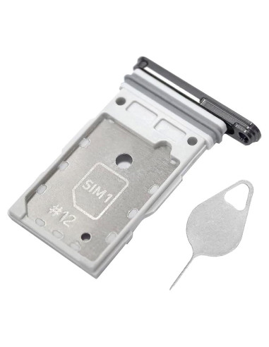 Bandeja de tarjeta SIM Dual Samsung Galaxy S24+ Reemplazo Negro