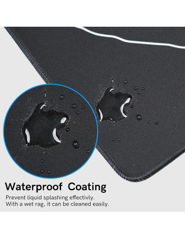 Alfombrilla de Ratón Grande GMKWTL Kanagawa 90x40 cm