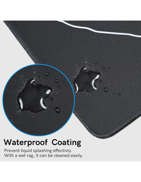 Alfombrilla de Ratón Grande GMKWTL Kanagawa 90x40 cm