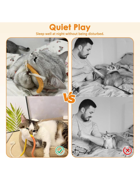 Juguetes para Gatos Tocirelo - Paquete de 6 Cuerdas Masticar Juguetes para Gatos Tocirelo - Paquete de 6 Cuerdas Masticar