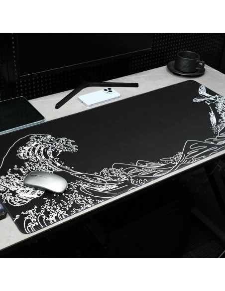 Alfombrilla de Ratón Grande GMKWTL Kanagawa 90x40 cm