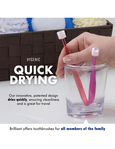 Cepillo de Dientes para Bebés Baby Buddy Azul 0-2 Años Cerdas Suaves