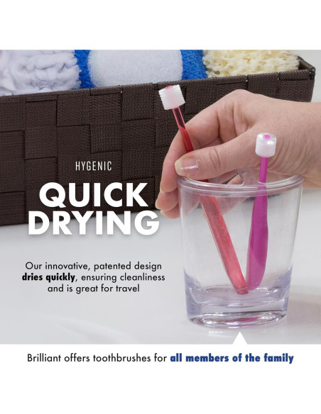 Cepillo de Dientes para Bebés Baby Buddy Azul 0-2 Años Cerdas Suaves