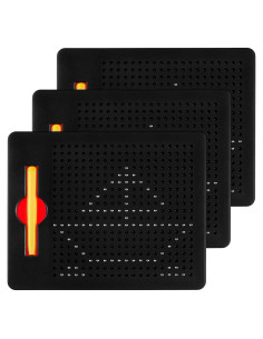 Tablero Magnético de Dibujo Yexiya 3 Pcs Negro 17.78x21.59 cm