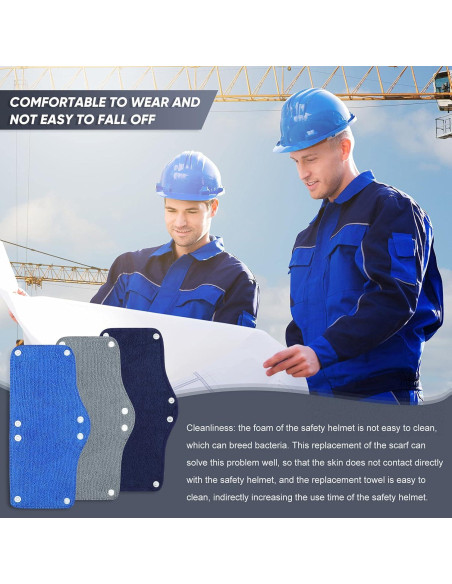 Banda de Sudor para Casco Funtery 12 Piezas Lavable