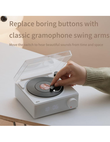 Altavoz Bluetooth Vintage KintiSun X11 Rosa 5W 10h Batería