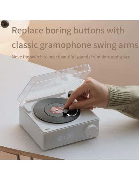 Altavoz Bluetooth Vintage KintiSun X11 Rosa 5W 10h Batería