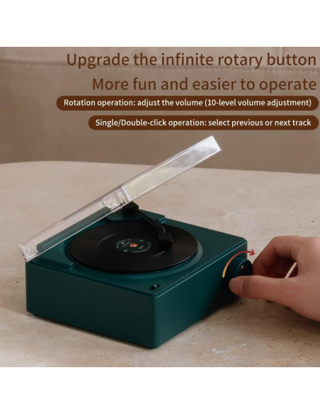 Altavoz Bluetooth Vintage KintiSun X11 Rosa 5W 10h Batería