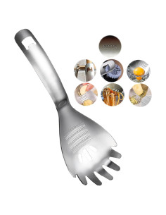 Cuchara Ranurada Multifuncional Vezyturly Acero Inoxidable 304