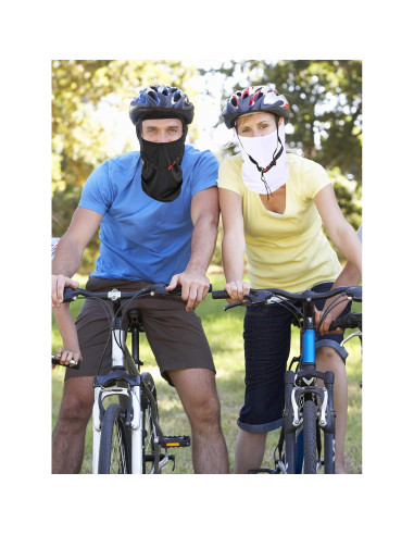 Balaclava Syhood 6 Piezas Protección UV Verano Transpirable