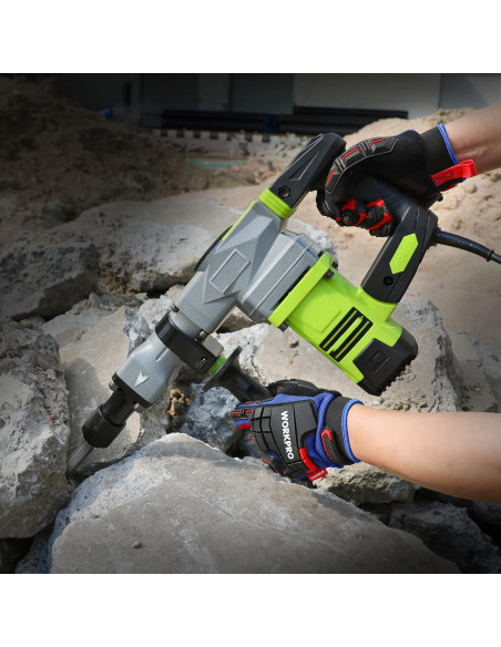 Guantes de Trabajo WORKPRO, Protección de Cuero Sintético, Talla Grande