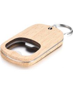 10 Piezas Llavero Abrebotellas de Madera CozyCabin DIY 2