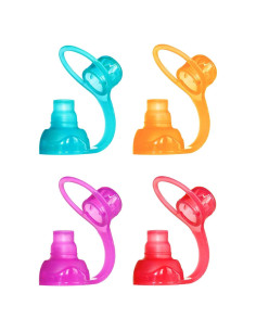 Tapa de Bolsa de Comida ChooMee SoftSip 100% Silicona 4 Unidades