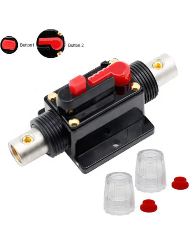 Disyuntor BEISUOS 30A Manual 12-48V DC Impermeable