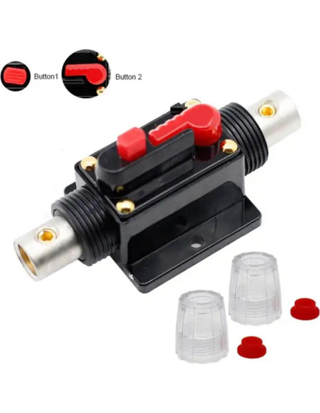 Disyuntor BEISUOS 30A Manual 12-48V DC Impermeable