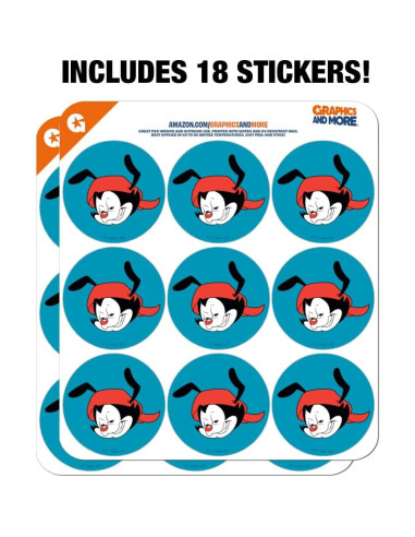 Calendario Planificador Animaniacs - 18 Pegatinas Claras