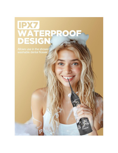 Irrigador Dental Portátil Oralfree F5025 Recargable IPX7