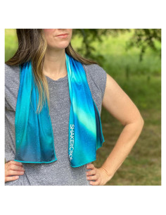 Toalla de Enfriamiento SHAKEitCOOL Grande Cielo de Alaska