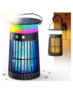 Zapper Solar de Insectos PhatroyYee 5-en-1 4200V Negro