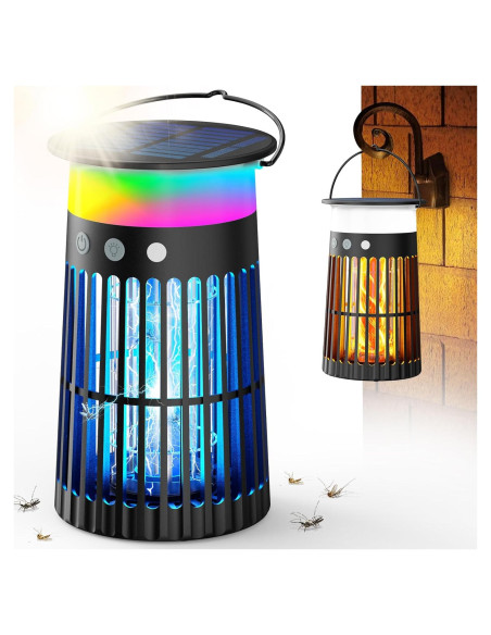 Zapper Solar de Insectos PhatroyYee 5-en-1 4200V Negro