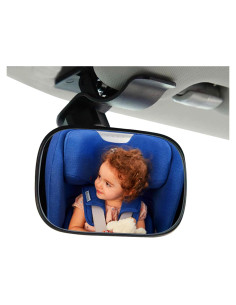 Espejo Convexo para Bebé Ampper Clip On Ajustable 360