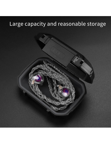 Caja de Almacenamiento Impermeable KYUHEEO para Auriculares IEM