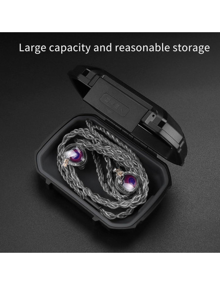 Caja de Almacenamiento Impermeable KYUHEEO para Auriculares IEM
