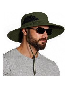 Sombrero de ala ancha EINSKEY UPF 50+ impermeable unisex