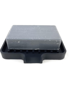 Bandeja de Jabón de Silicona Happitasa con Soporte para Esponjas - 2 Piezas 2