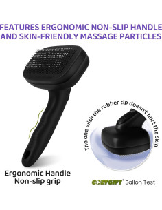 Kit de Aseo para Mascotas COZYGIFT - 3 Piezas Negro 2