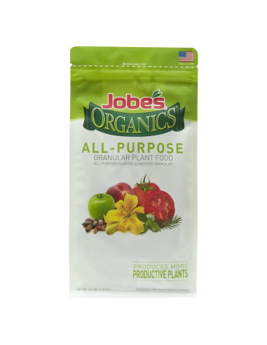 Fertilizante Granular Orgánico Jobe 1.81 kg Todo Propósito