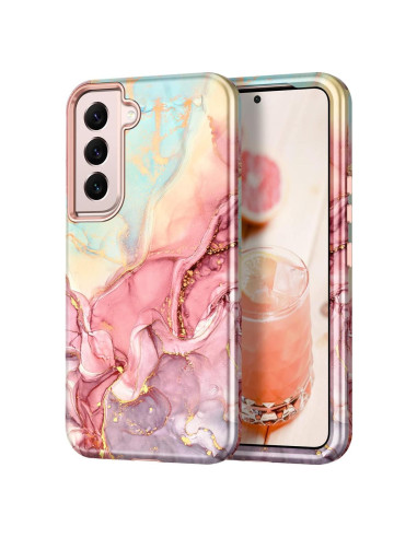Funda Btscase para Samsung Galaxy S22 5G 6.1" Patrón Mármol