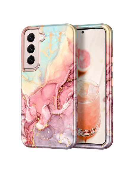 Funda Btscase para Samsung Galaxy S22 5G 6.1" Patrón Mármol