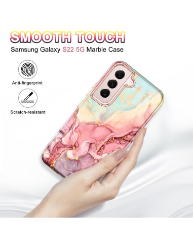 Funda Btscase para Samsung Galaxy S22 5G 6.1" Patrón Mármol