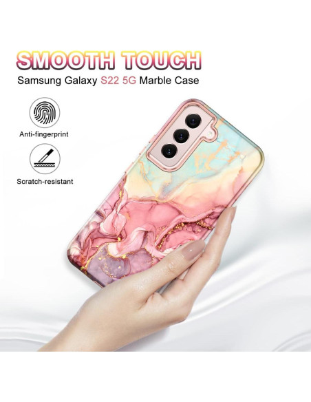 Funda Btscase para Samsung Galaxy S22 5G 6.1" Patrón Mármol