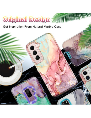 Funda Btscase para Samsung Galaxy S22 5G 6.1" Patrón Mármol