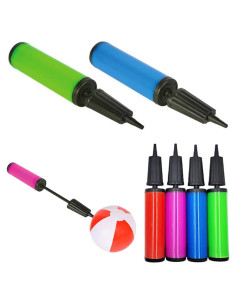 Bomba de Aire Manual Chochkees Doble Acción para Globos - 2 Piezas