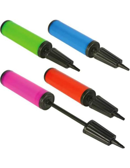 Bomba de Aire Manual Chochkees Doble Acción para Globos - 2 Piezas