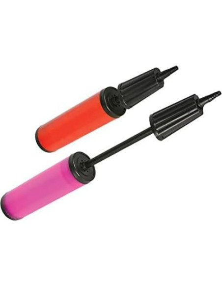 Bomba de Aire Manual Chochkees Doble Acción para Globos - 2 Piezas