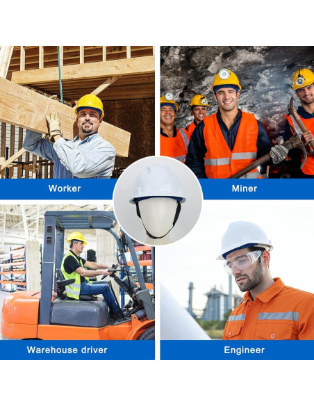 15 Bandas de Sudor para Casco DEKELIY Algodón Azul