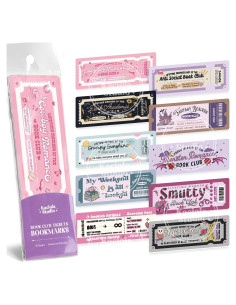 Paquete de 10 Marcadores de Libros Kaciola - Club de Romance