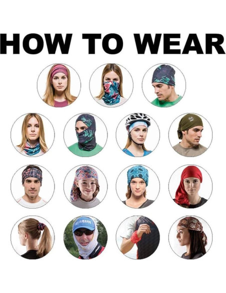 Máscara de Sol Calavera Azul para Pesca y Jardinería