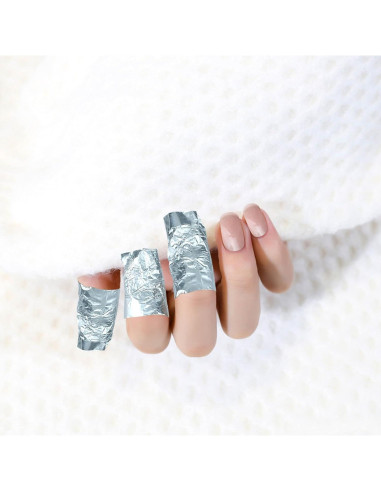 50 Piezas Removedor de Esmalte de Uñas en Gel FOHOLA