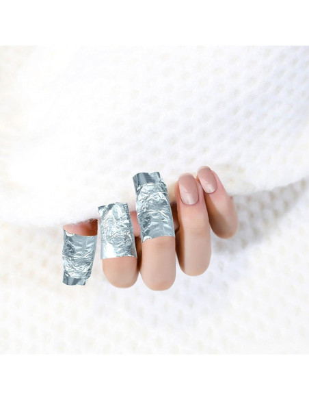 50 Piezas Removedor de Esmalte de Uñas en Gel FOHOLA