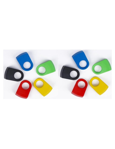 Abrazaderas de plástico para botellas JJLFresheners - 4 unidades